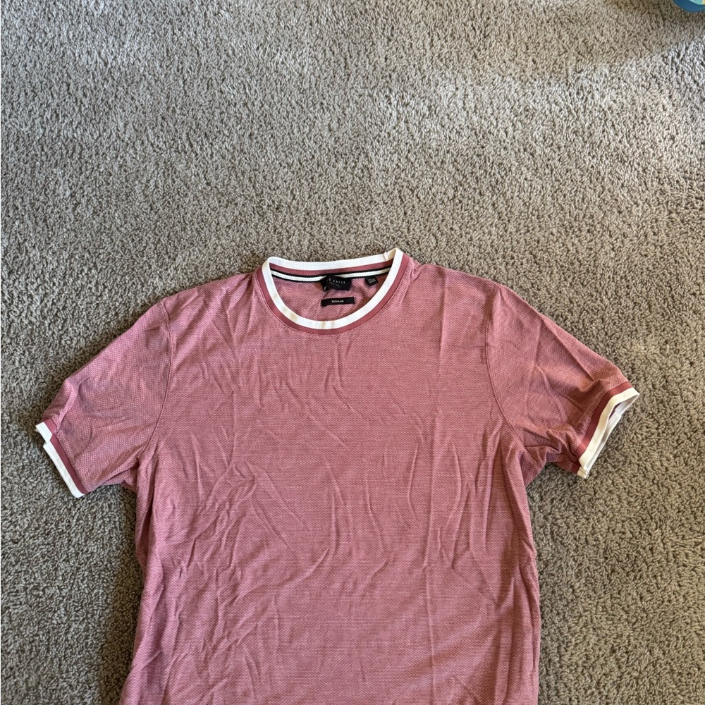 Ted Baker Pink Short Sleeve Tee